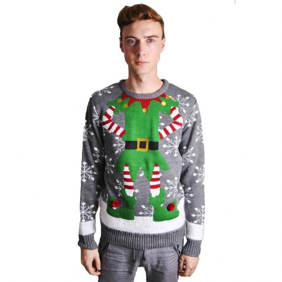 Suéter navideño para hombre divertido Joker