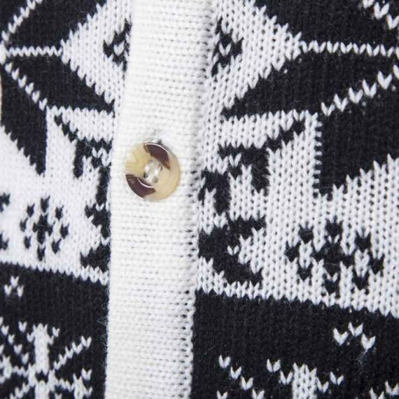 Proveedor de suéteres de rebeca de Navidad para hombre con cuello en V