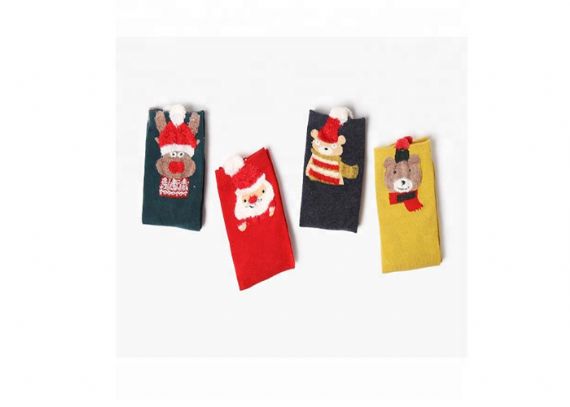 Calcetines antideslizantes para mujer decorativos, calcetines de Navidad de invierno