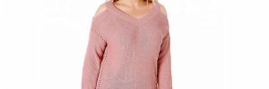 Pink Plus Size Sweaters for Women