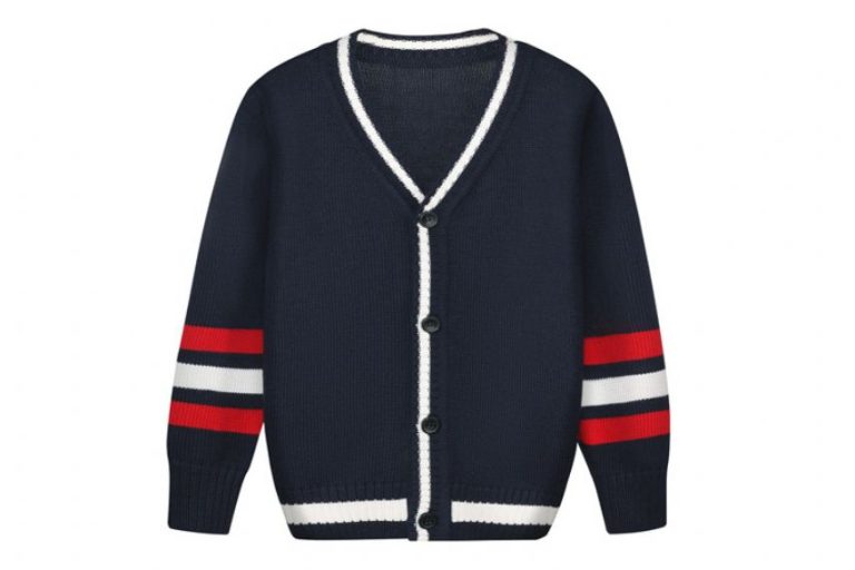 Long Sleeve Girls Sweater Dress , Toddler Girl Dresses UK Style 12 Gauge