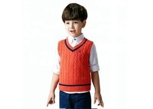 Kindergarten Sleeveless School Sweater Vest