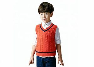 Kindergarten Sleeveless School Sweater Vest