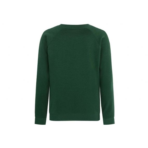 Green Embroidery Pullover School Uniform