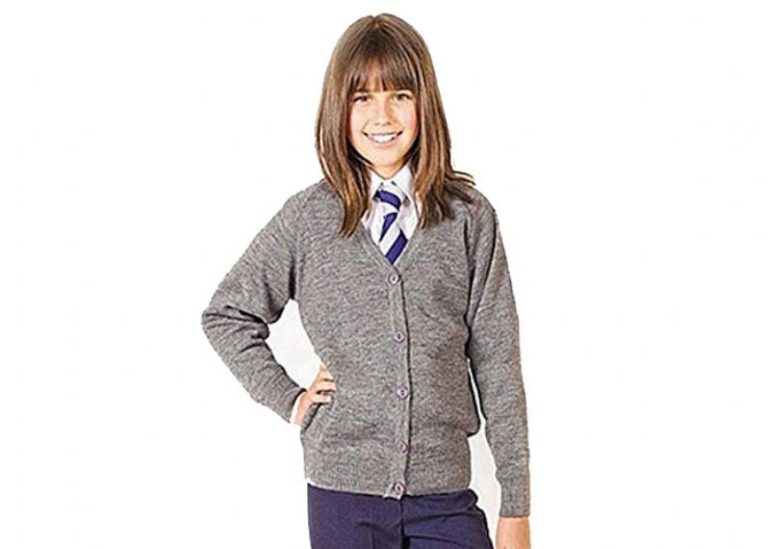 British Button Cardigan School Uniform Sweaters