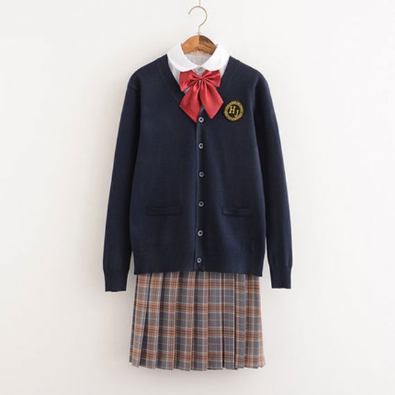 Cardigan de botón británico