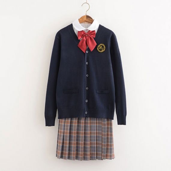 Cardigan de botón británico