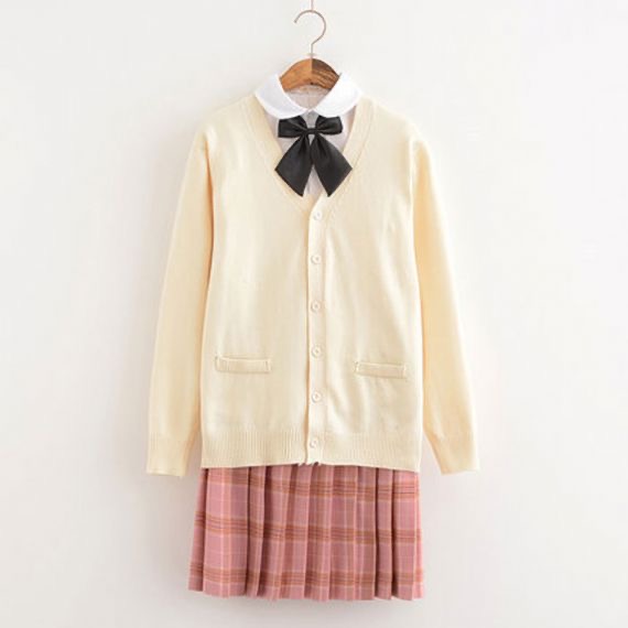 Cardigan de botón británico