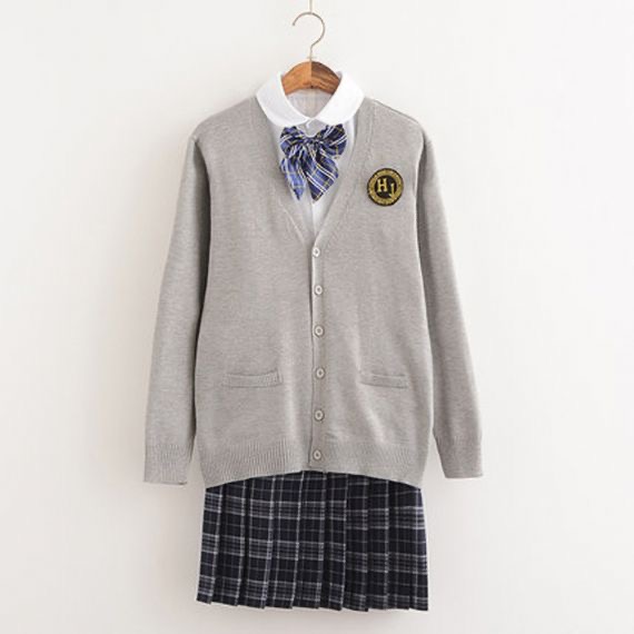 Cardigan de botón británico