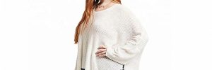 British Style Oversized Open Knit Sweater , Oversized Jumper Womens For Fall