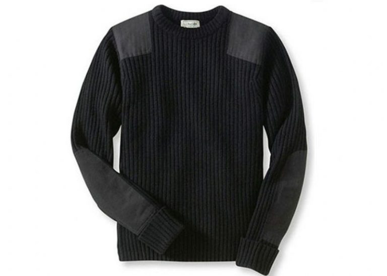 Suéter de segurança uniforme militar preto Commando