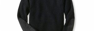 Black Commando Military Uniform Security Sweater