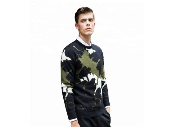 Jacquard Mens Royal British Army Jumper