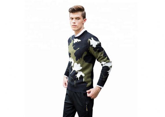 Jacquard Mens Royal British Army Jumper
