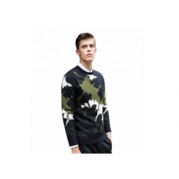 Jacquard Mens Royal British Army Jumper