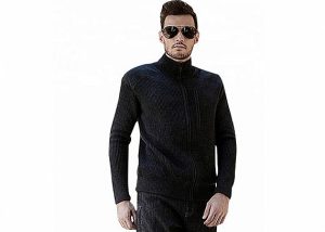 Zip Up High Neck Autumn Winter S - XXXL Plus Size Military Uniform Sweater