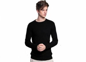 Multi Patterns Pure Cashmere Sweaters Round Neck Long Sleeve Pullover Style