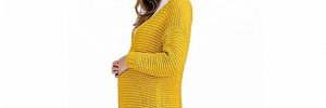 Pure Cotton Maternity Cardigan Sweater