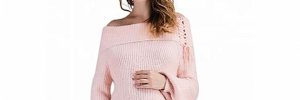 European Style Maternity Winter Sweaters, Oversized Maternity Sweater