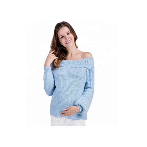 European Style Maternity Winter Sweaters, Oversized Maternity Sweater