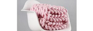 Pure Cotton Wool Warm Winter Accessories Thick Large Arm Hand Heavy Wool Blanket