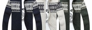Autumn Stand Collar Long Sleeve Zip With Knitted Jacquard Cardigan Mens Sweater