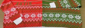 Two Headed Twin Christmas Sweater for Party