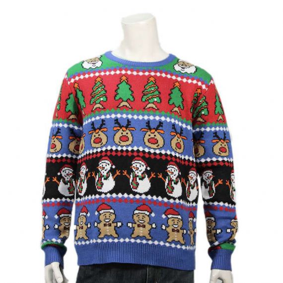 Custom Made Wholesale Adult Abominable Snowman Ugly Sweater