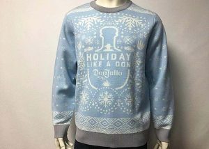 Holiday Like a Don Custom Men's Ugly Holiday Sweaters