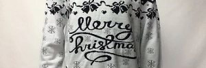 Customized Design Snowflake Patterns Novelty Christmas Jumpers For Adult