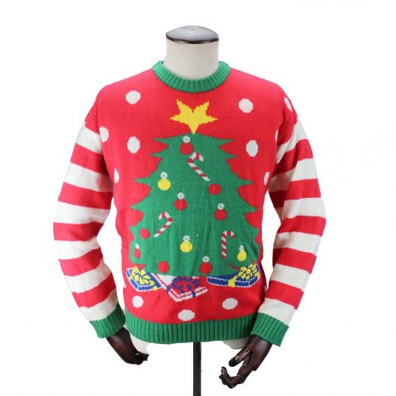 Lindo suéter de patinação de Papai Noel
