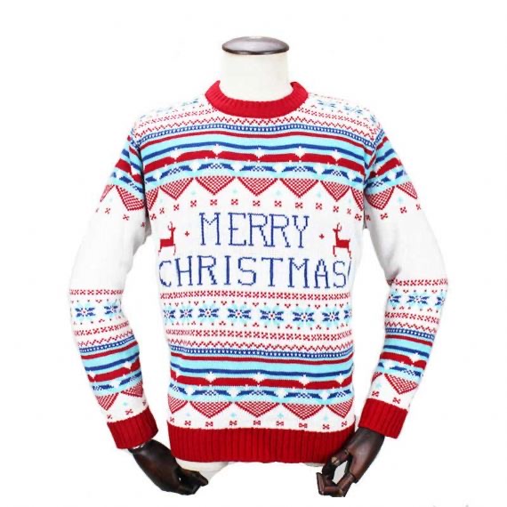 Lindo suéter de patinação de Papai Noel