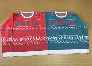 Fashion Knitted Unisex Twin Christmas Sweater