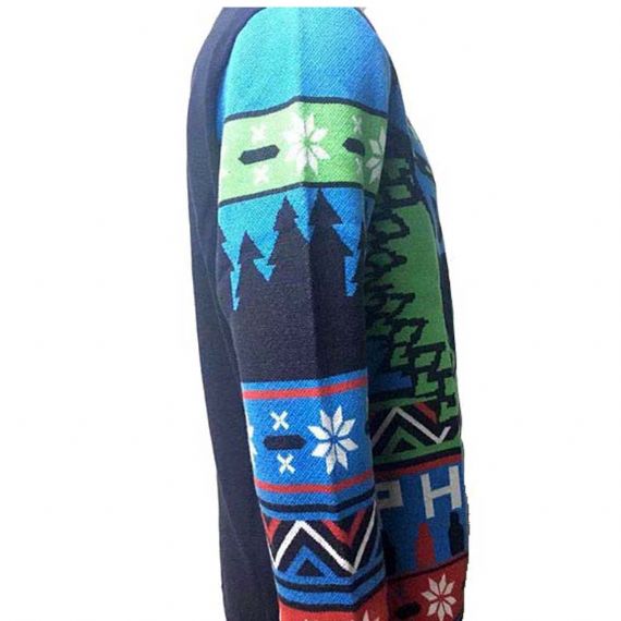 S-6XL 12GG Suéteres de Navidad de cerveza de mezcla de acrílico de algodón