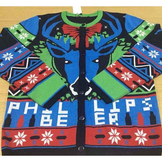 S-6XL 12GG Suéteres de Navidad de cerveza de mezcla de acrílico de algodón