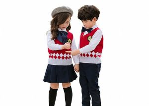 Pure Cotton Kids Eco - Friendly Primary School Uniform Sweaters