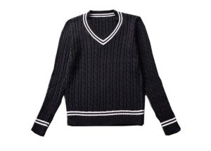 Customize European Style Knitted Kids School Uniform Sweaters For OEM Service