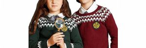Spring Autumn O - Neck Breathable Jacquard School Uniform Sweaters
