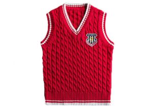 Soft Anti – Winkle High School Uniform Vest Design For Boys And Girls