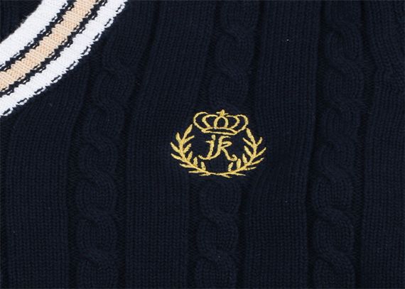 Diseños modernos unisex de los suéteres del uniforme escolar de los niños del algodón acrílico en blanco