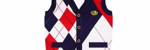 Intasia Knitting Pure Cotton School Uniform Vest