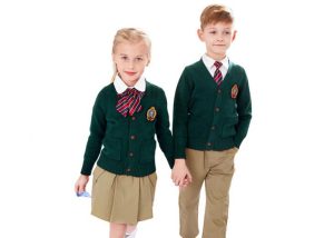 Breathable Unisex Grade A School Uniform Sweaters Pure Computer Knitted