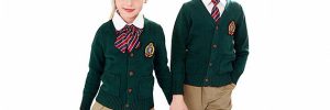 Breathable Unisex Grade A School Uniform Sweaters Pure Computer Knitted