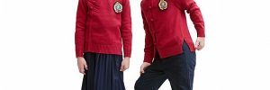 Custom Made Chinese Style School Cardigan Sweaters For Kids And Youth