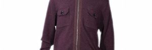 Knitted Stand Collar Two Pockets Mens Cardigan Sweaters Full Zip For Winter Autumn