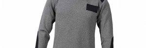 Oversized Patterned Jumpers Men's V Neck Sweater In Military Style With Shoulder Patch