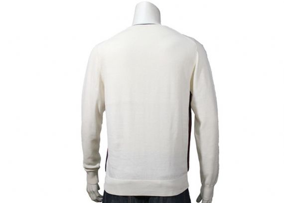 Suéter de punto para hombre de color blanco Caídas y jerséis de punto de algodón puro de invierno