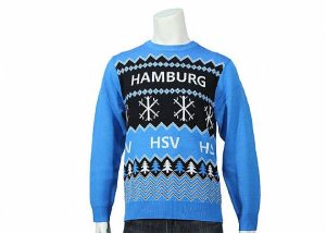 12gg Hamburg Jacquard Mens' Ugly Christmas Sweater