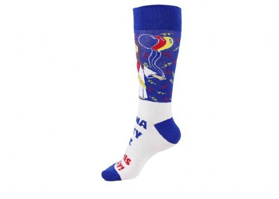 Jesus Birthday Knee High Calcetines navideños feos para hombre