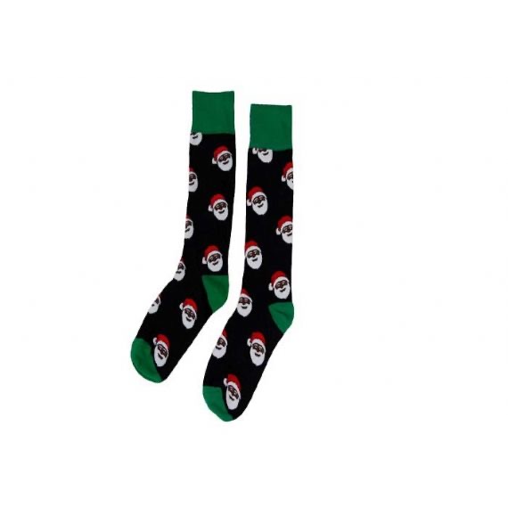 Calcetines de Navidad de Santa mullido acogedor unisex de invierno cálido